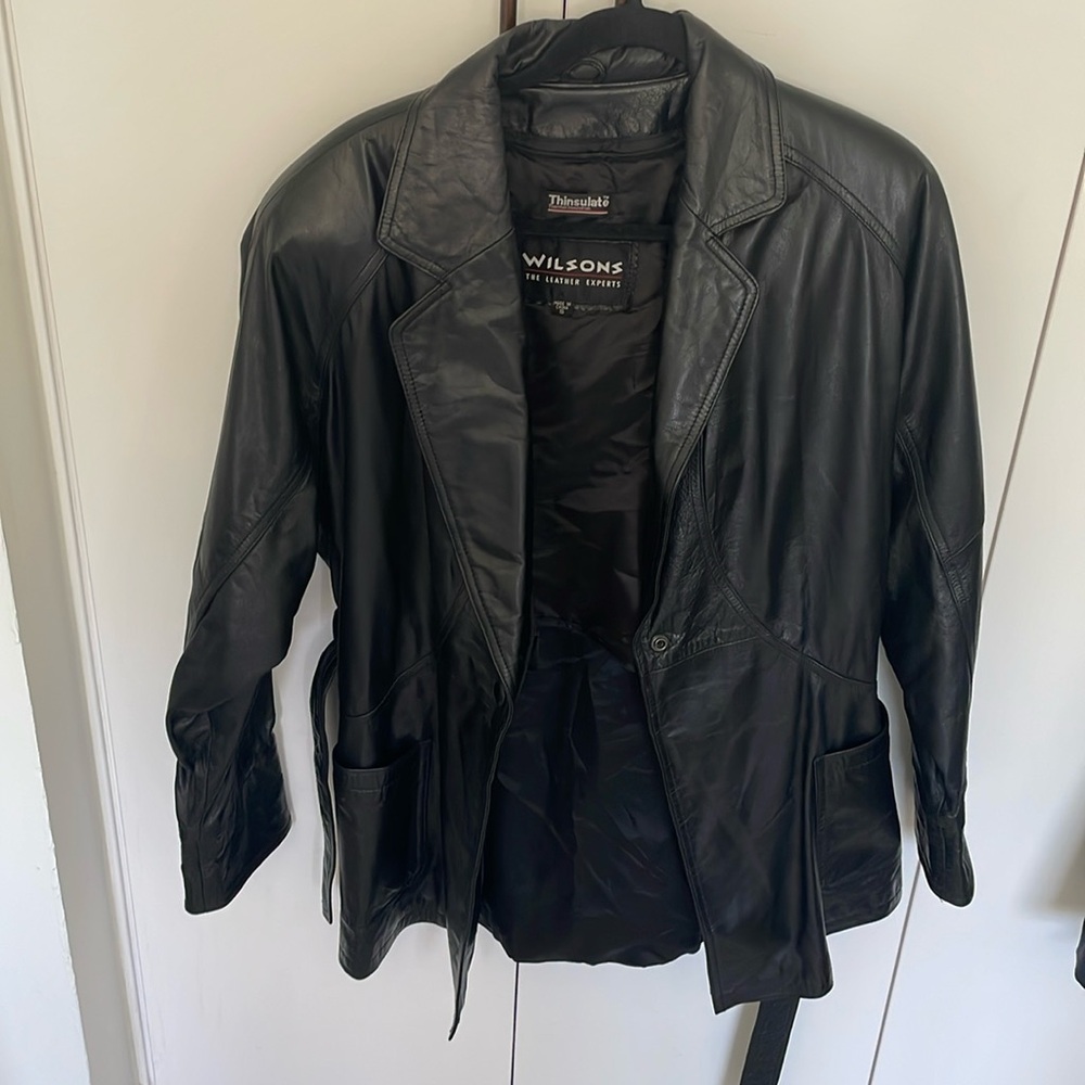 Oversized Leather jacket